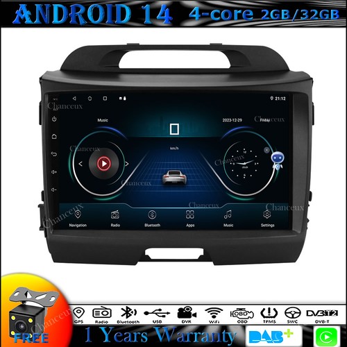 Android autoradio gps sat - 9"android,