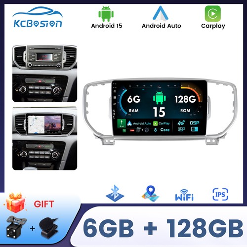 128g autoradio android 15 - autoradio,