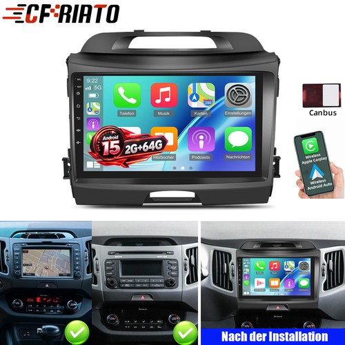 64gb android autoradio - 2+64gb, 15